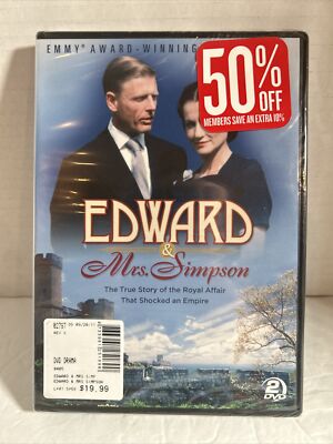 Edward and Mrs. Simpson - Parts 1 & 2 DVD Set (New)