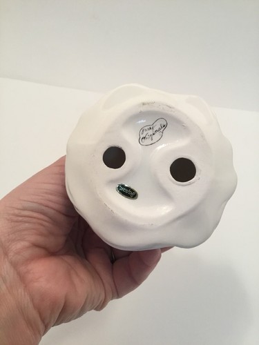 Vintage Josef Originals March Birthday Month Girl Figurine Aquamarine