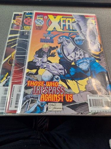 Marvel Comics X-Factor Issues 112, 116, 118 VF/NM /6-221