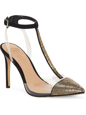 

Женские полупрозрачные панели с золотыми украшениями INC Kaylona Stiletto Pumps, Золотой, 10008193700