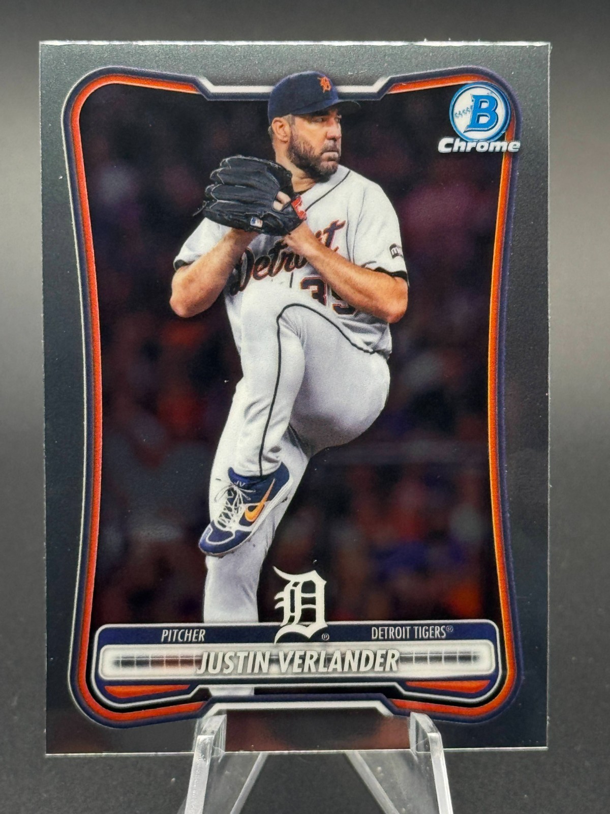 2026 Bowman Chrome Justin Verlander #14 Detroit Tigers