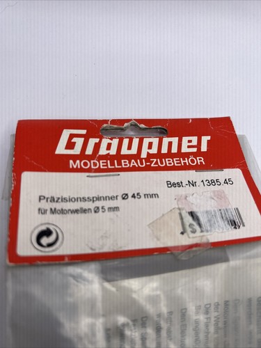 Graupner Best-Nr. 1385.45 Spinner For Präzisionsspinner 45