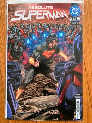 ABSOLUTE SUPERMAN 2 - first print - Aaron Sandoval All In  - DC Comics 2024