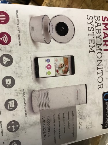 Project Nursery Smart Nursery Baby Monitor System with Alexa FREE Shipping
