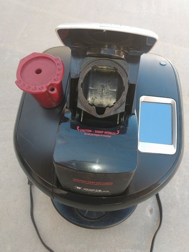 Keurig Vue V600 Single Serve Coffee System Black Silver TESTED WORKS + SOLOFILL 