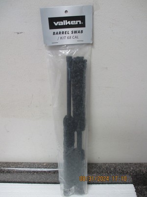 NEW! Valken Barrel Swab Kit 68 Caliber - For Paintball - See Pictures! F/S!