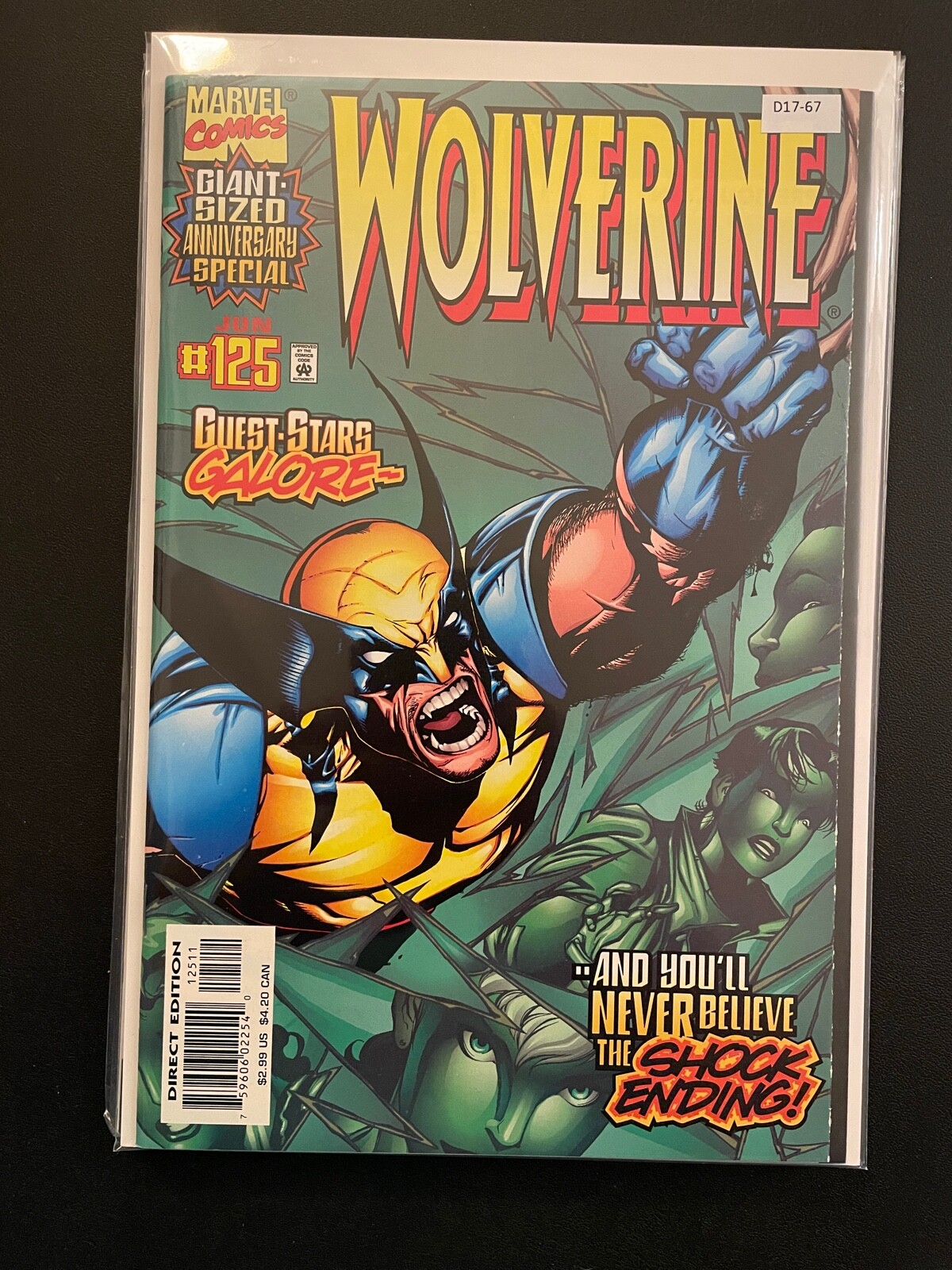 アメコミリーフ Wolverine #2 CGC 9.4 Wolverine vol.2 #125