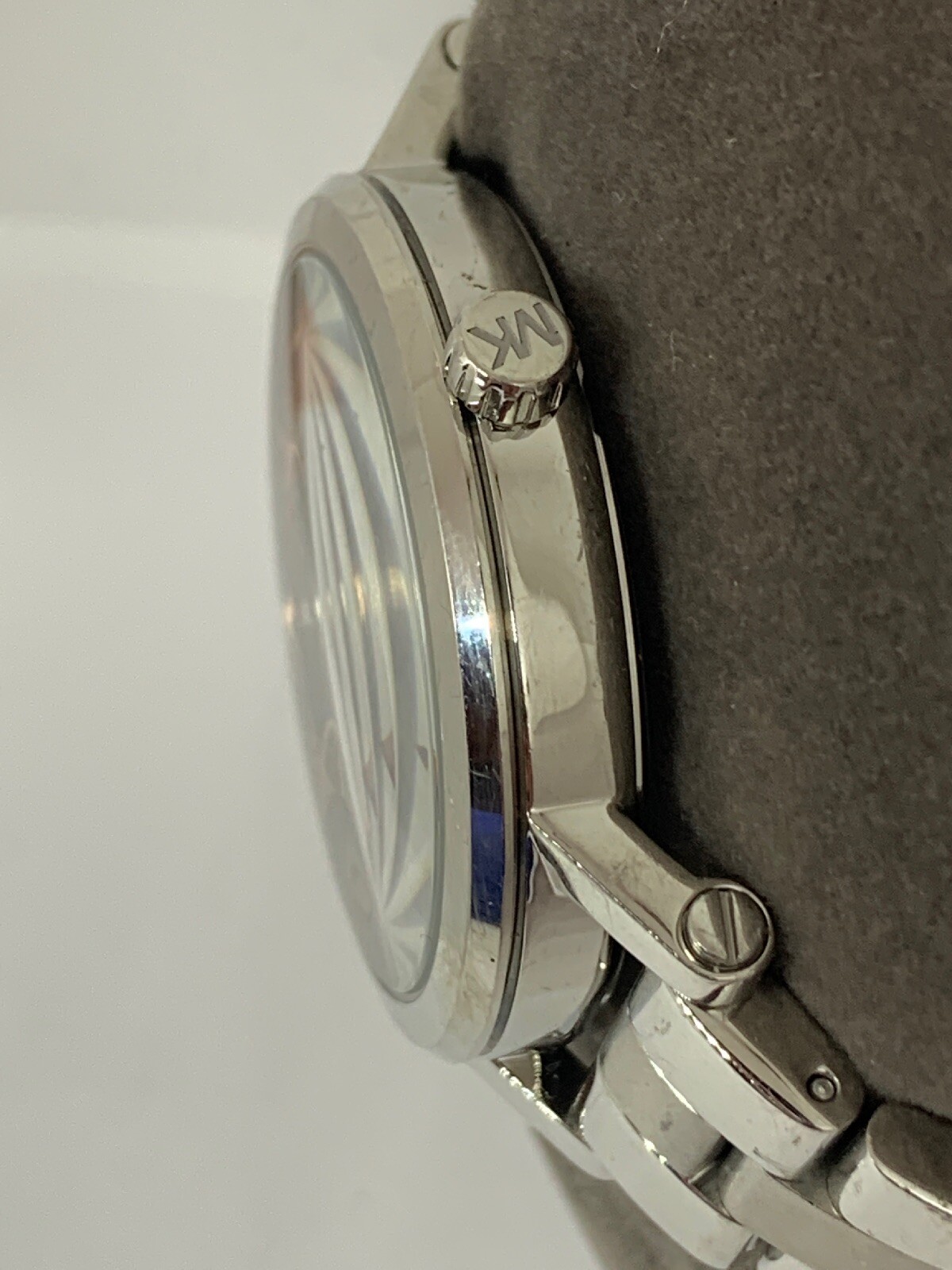 Michael Kors MK3559 Norie Womens Silver Analog Gray Dial  display picture 2