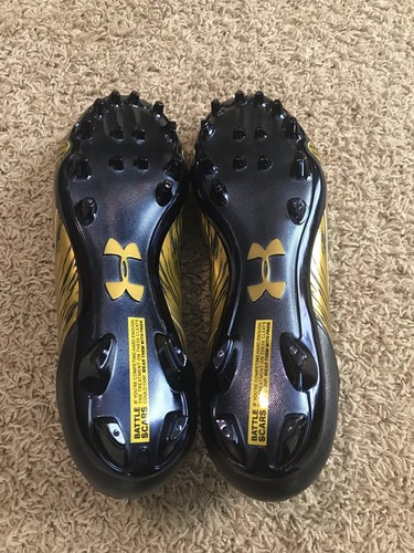 Notre Dame Irish Football Under Armour Team Issued 2016 Cleats New Size 12.5 ND