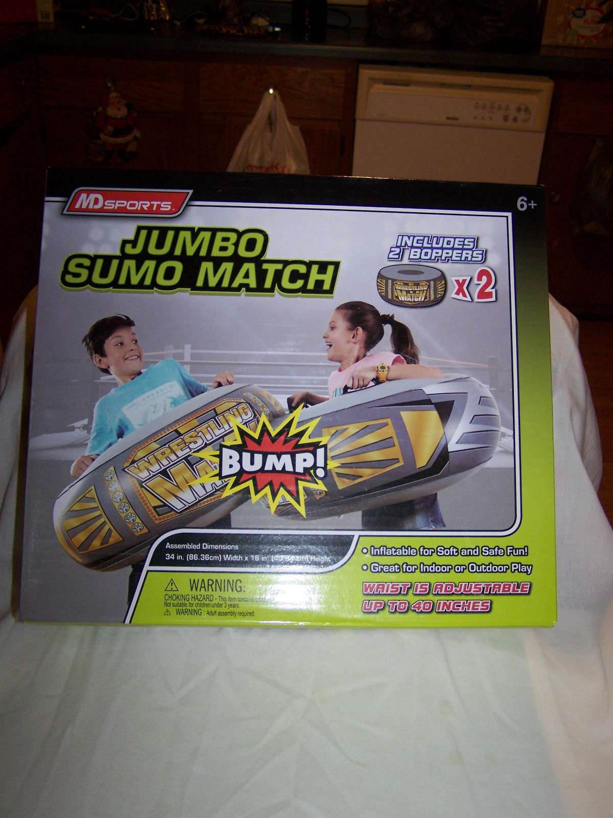 Brand New MD Sports Jumbo Sumo Match Bouncers Wrestling Match Edition Set Of Two