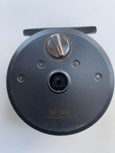 Daiwa Old Fly Reel Sf 706 Line Weights 4-5-6 Fishing Gear Daiwa Old Fly Reel Sf 706 Line Weights 4-5-6 Fishing Gear