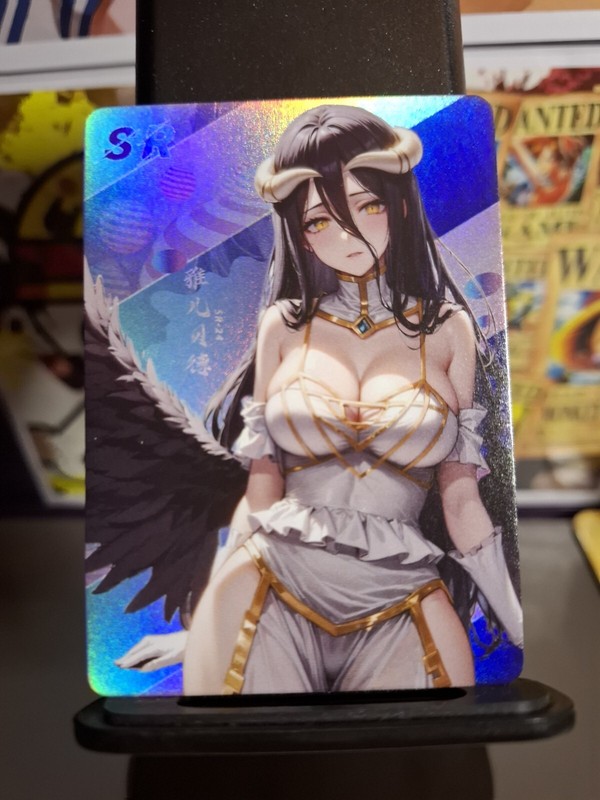 Waifu Card Albedo Overlord Holo Mint