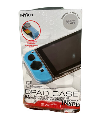 Nyko Dpad Clear Armor Case For Nintendo Switch 87276