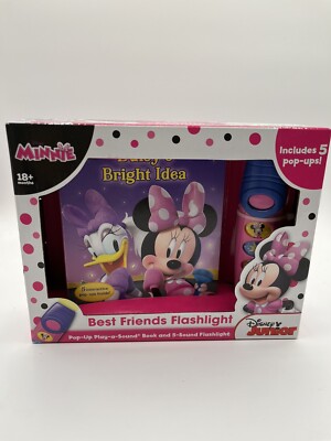 Disney Junior Minnie: Best Friends Flashlight Pop-Up Play-a-Sound Book and...