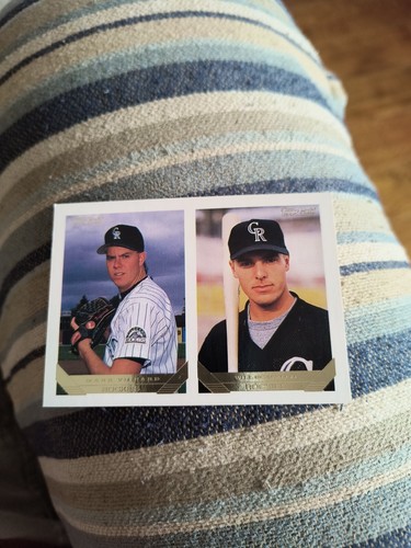 WILL SCALZITTI & MARK VOISARD(FUTURE STARS) 1993 TOPPS GOLD