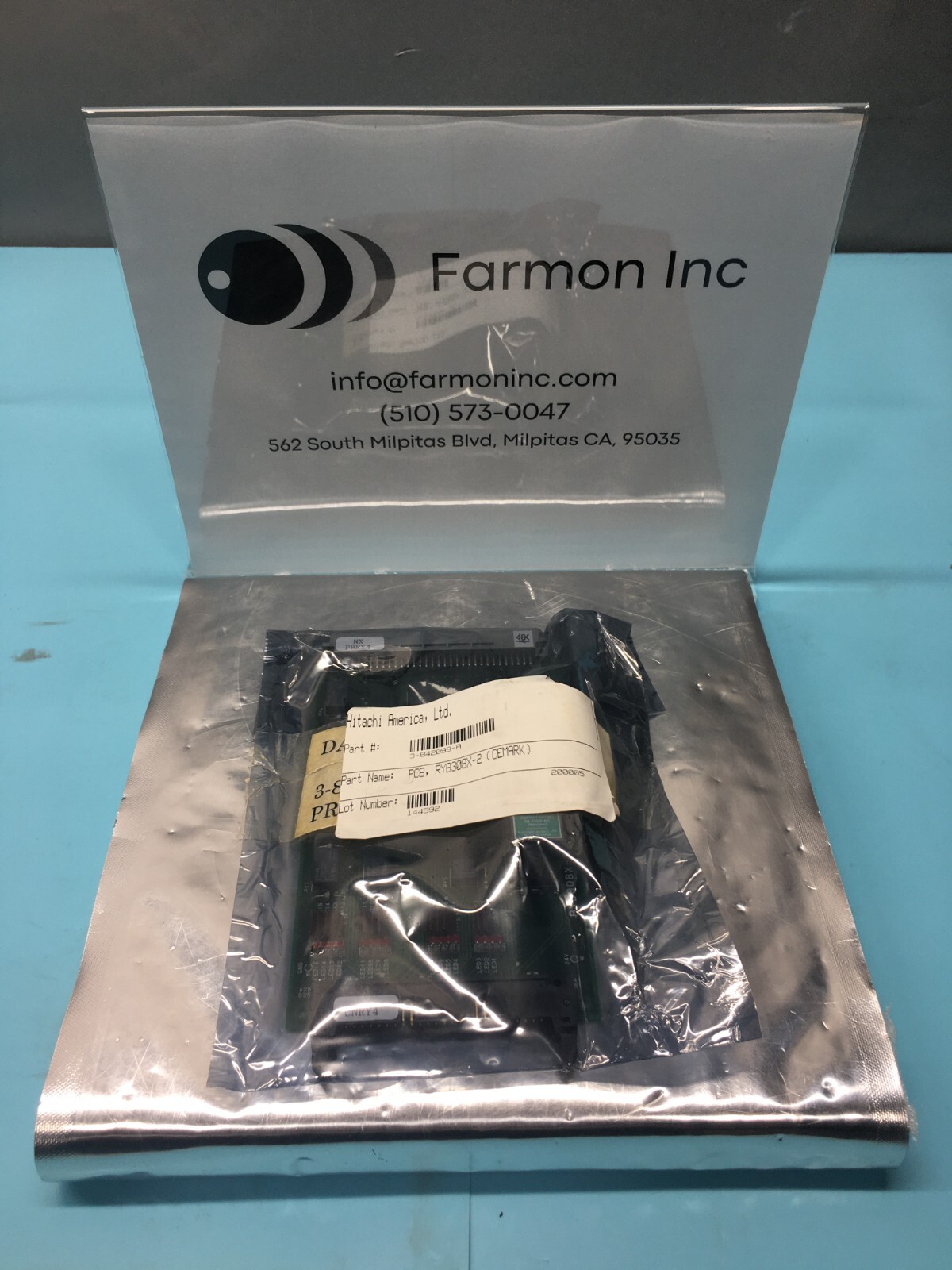 HITACHI RYB308X-2 PCB BOARD, 120242