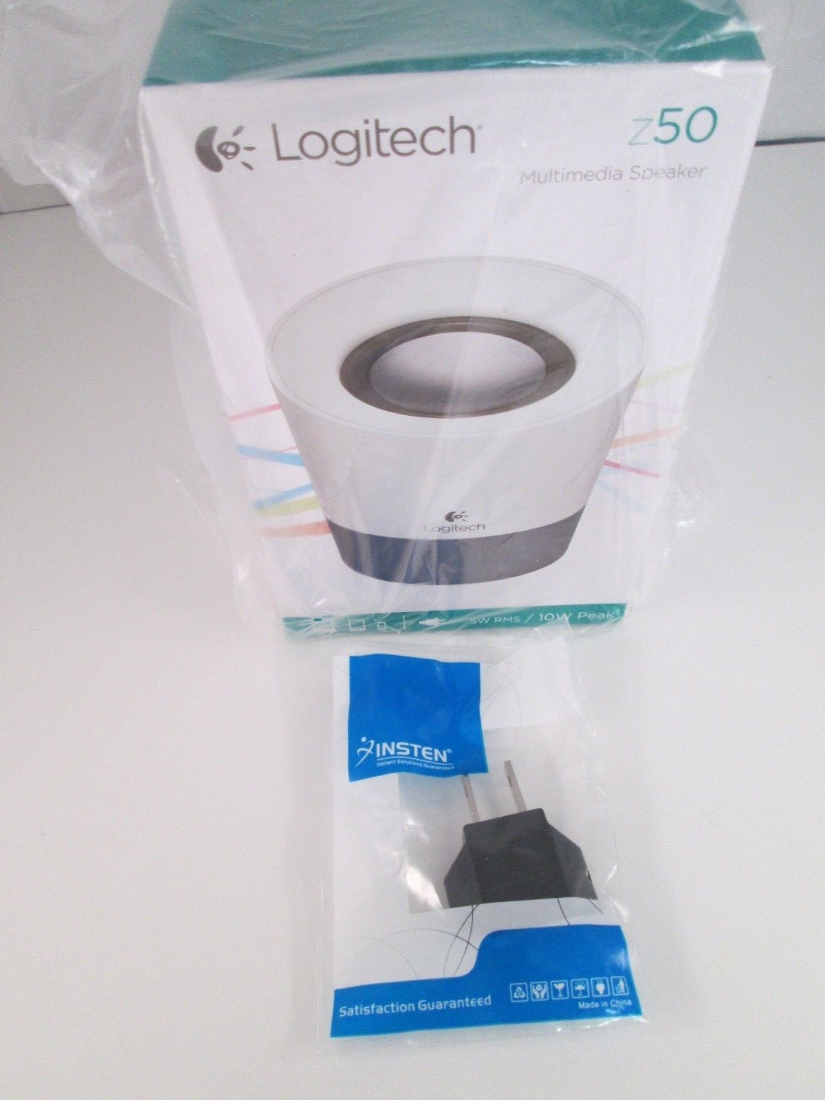 Logitech Multimedia Speaker Z50 for Smartphone, Tablet & Laptop - Grey