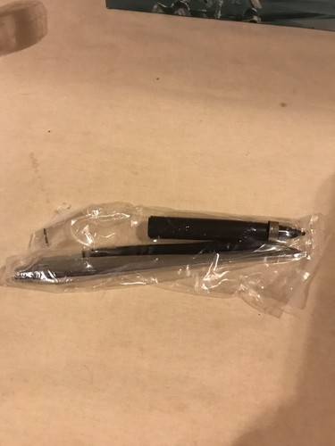 VTG LARGE ACRYLIC CLOTHES PIN PAPER MEMO CLIP, PEN HOLDER, LETTER OPENER & BOX