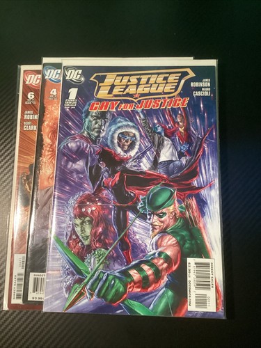 JUSTICE LEAGUE : CRY FOR JUSTICE SET #1 2 4 5 6 & 7 missing