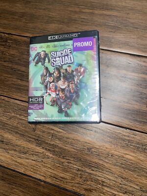 Suicide Squad 4K Ultra HD & Blu-ray 2016 movie DC Comics Harley Quinn NEW!