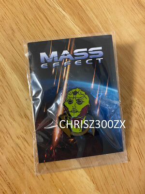 Mass Effect Legendary Edition Trilogy Thane Portrait Pin Figure N7 Bioware