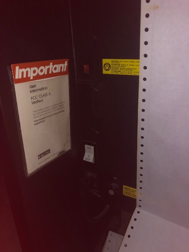 Vintage DECWriter III LA-120-DA Terminal Computer and Stand