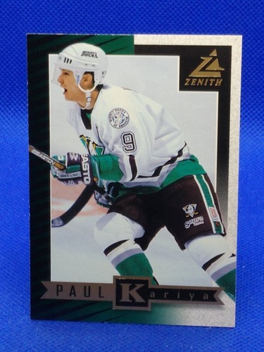 EIZIN SUZUKI パラダイス　ベイ 1997-98 Pinnacle Zenith Paul Kariya #15 HOF | eBay