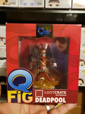 QMX Marvel Deadpool Q-Fig LootCrate Exclusive Figurine NIB (2015)