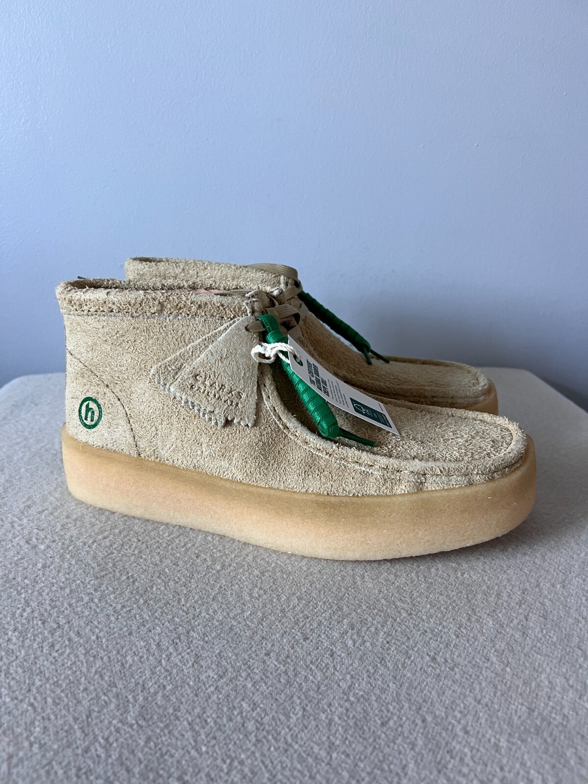 Hidden NY x Clarks Wallabee Cup Boots - Size 11 - Maple Tan - NEW