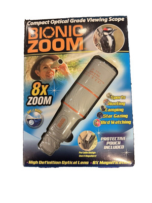 Bionic Zoom Scope Compact Optical Lens, 8x Zoom. New in Box!
