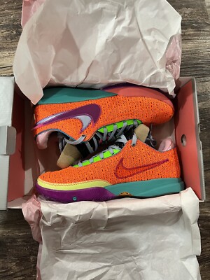 Nike LeBron XX “Total Orange/Vivid Purple” - Size 18 - Brand New - DJ5423800