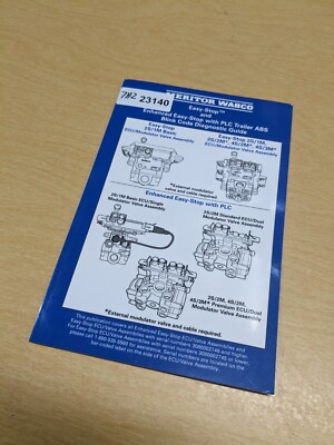 Meritor-Wabco Easy-Stop & Enhanced Easy-Stop with PLC Diagnostic Guide Manual