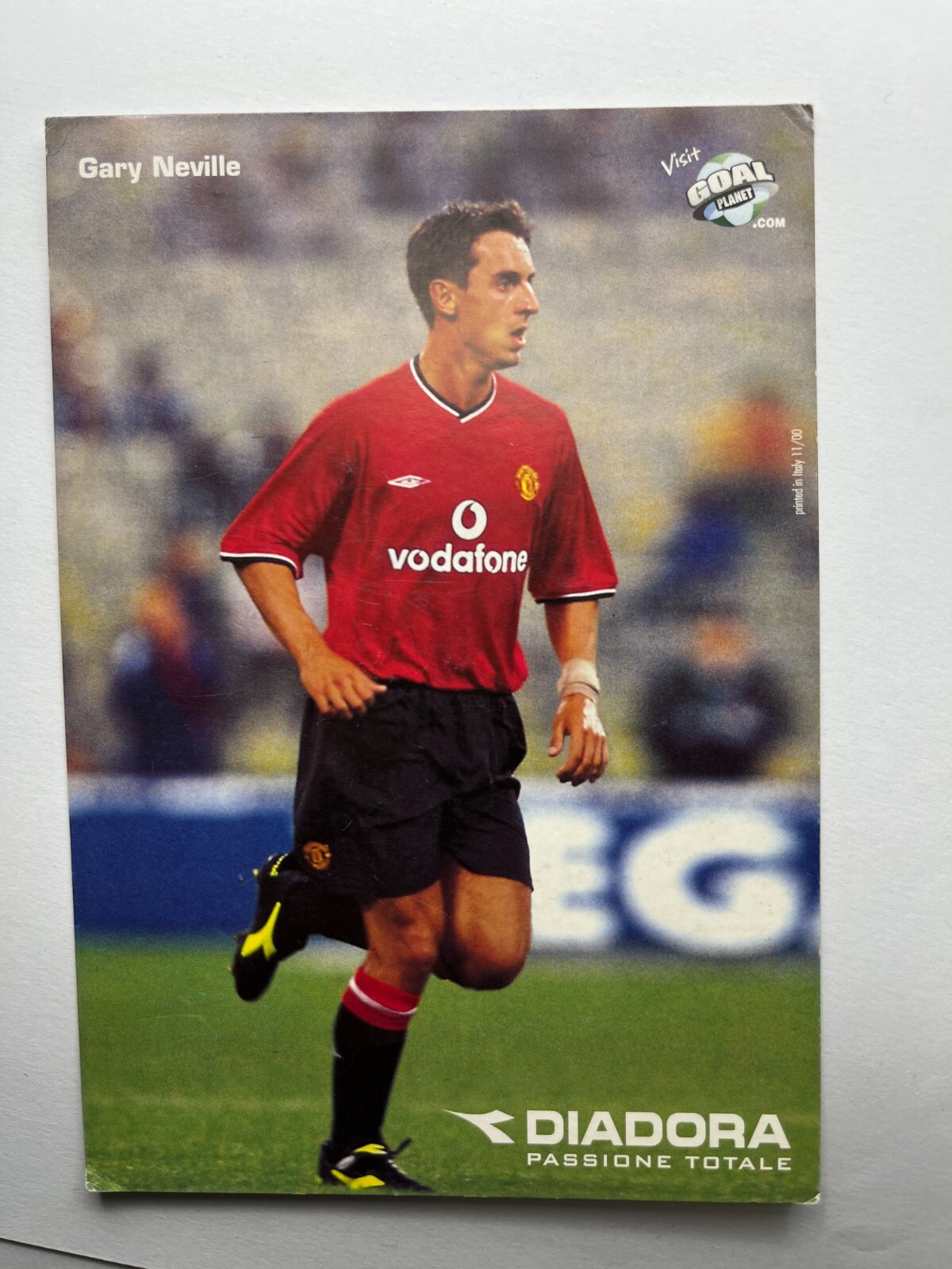 ■ Soccer Gary Neville　G・ネヴィル　M・ユナイテッド GARY NEVILLE-Manchester United 00/01-85 Caps ENGLAND-WC98