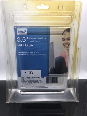 Western Digital WD10EZEX 3.5in Hard Drive 1TB 7200 RPM SATA 6 Gb/s 64 MB Cache