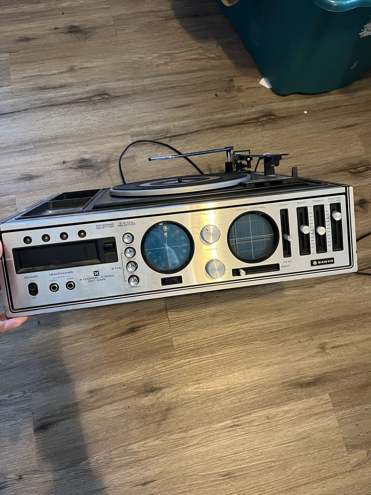 しよしよ VTG Sanyo DXT 5489 Garrand 6300 Record Player Stereo Amp | eBay