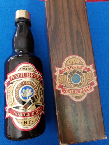 AVON BATH BREW BUBBLE BATH. 4ioz. BOTTLE