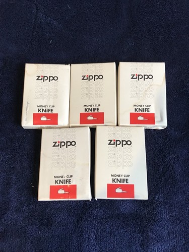 Vintage Westchester Golf Bags Bag Money Clip Pocket Knife Zippo NOS NEW OLD