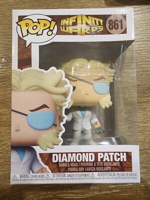 Diamond Patch Funko Pop #861 Marvel Infinity Warps 