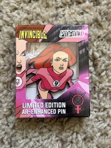 【中古】 Shapeshifters Invincible SDCC 2023 Exclusive ATOM EVE AR Enhanced Pin Invincible