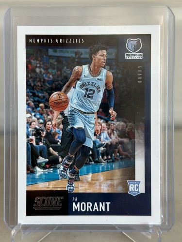 JA MORANT 2019-20 PANINI CHRONICLES SCORE RC ROOKIE CARD #632