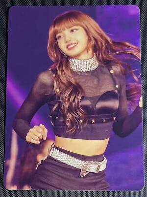 Blackpink Lisa Japan Arena Tour 2018 Kyocera Dome Osaka K-pop Poca Photocard
