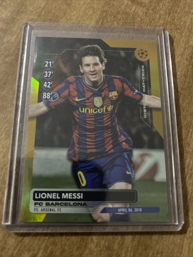 Topps soccer メッシ Messi 50枚限定 Gold カード Topps soccer メッシ Messi 50枚限定 Gold カード Lionel Messi