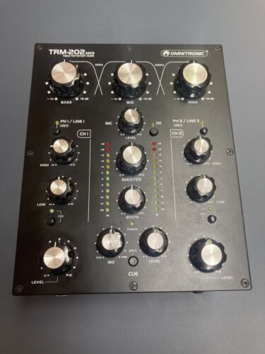 Omnitronic TRM-202MK3 Rotary DJ Mixer