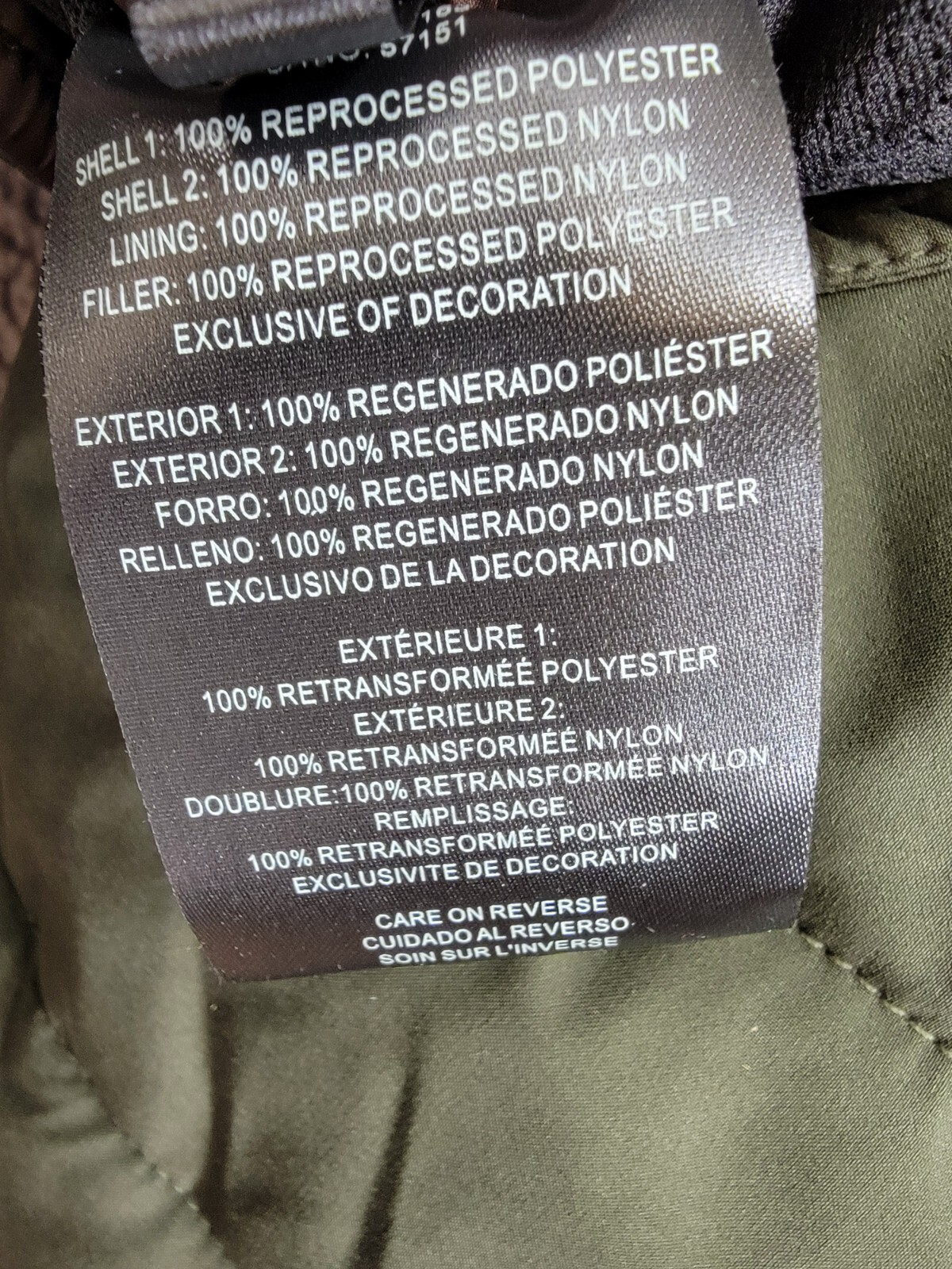 BASS OUTDOOR Colorblocked Padded Shacket Men's XL Green Snap Front Closure L/S - Picture 10 of 16