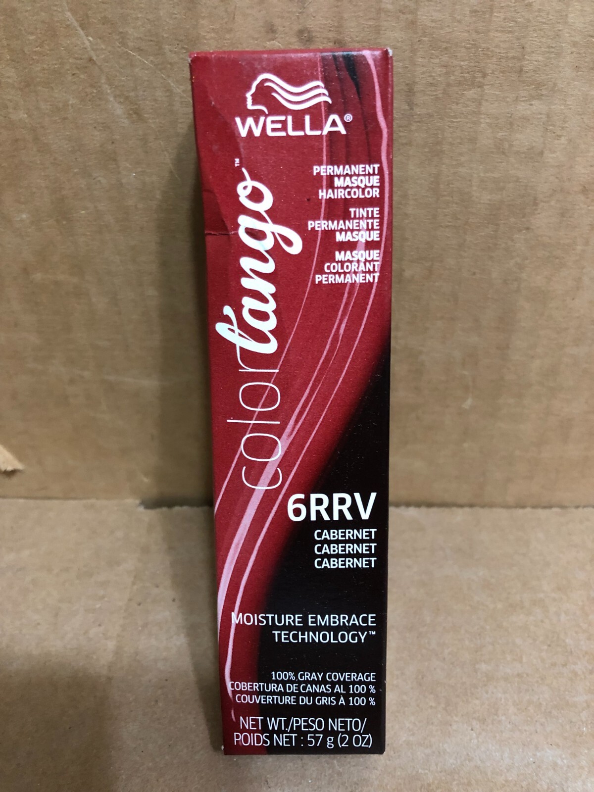 Tango Permanent Professional Hair Color 6rrv Cabernet **