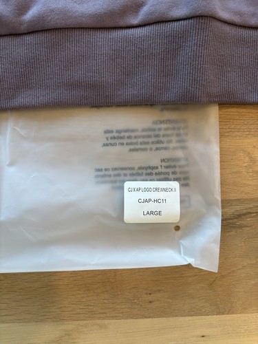 Pre-owned Travis Scott Audemars Piguet Cactus Jack Logo Ii Crewneck Size Large In Purple