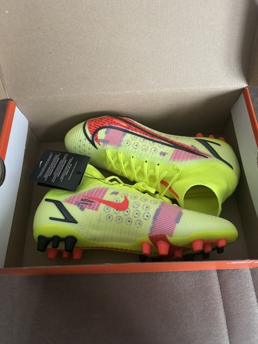 Nike Mercurial Superfly 8 Elite AG Volt Bright Crimson