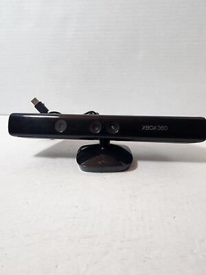 Genuine Microsoft Xbox 360 Kinect Connect Black Sensor Bar Model #1473!!!