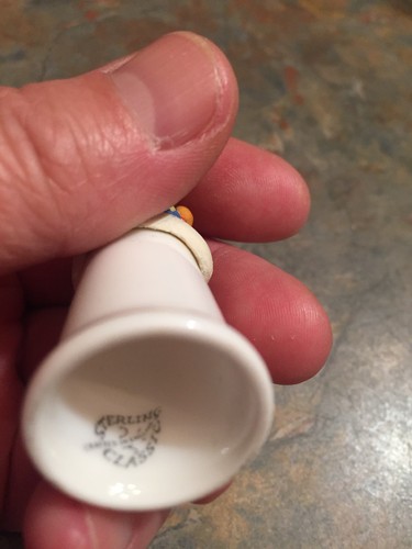 Sterling Classics Winnie The Pooh Santa Thimble