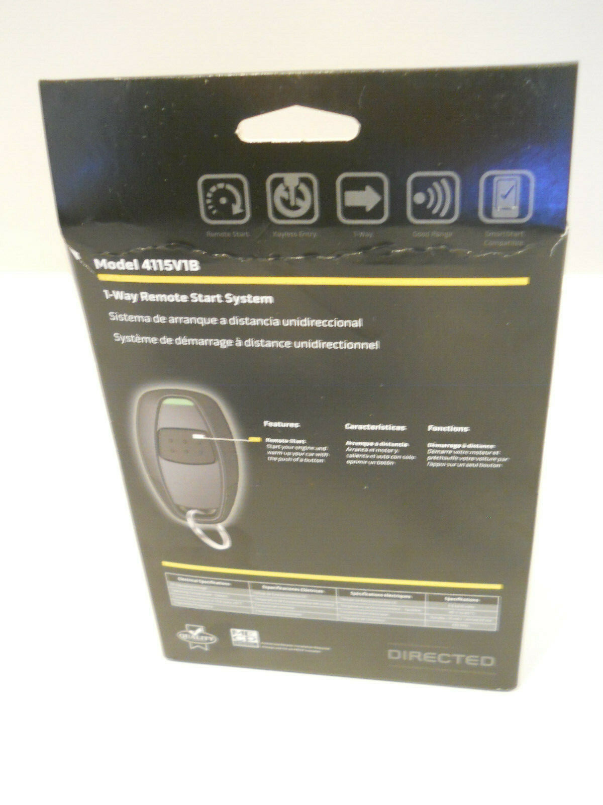 Viper Model 4115V1B 1-Way Remote Start System Car Remote Start / New Sealed